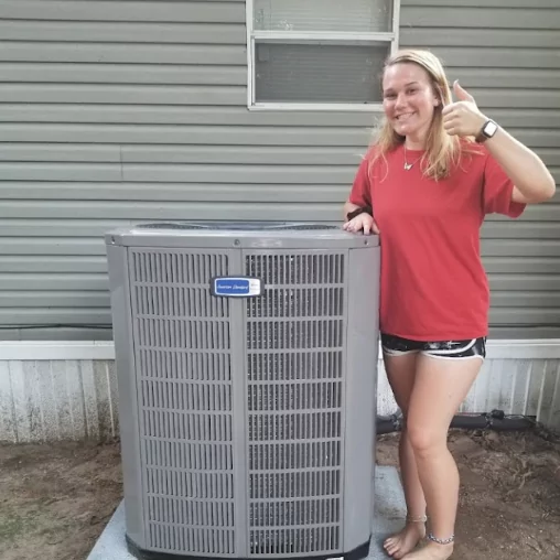 photo of happy ac customer